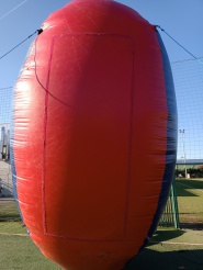 ballon rugby gonflable