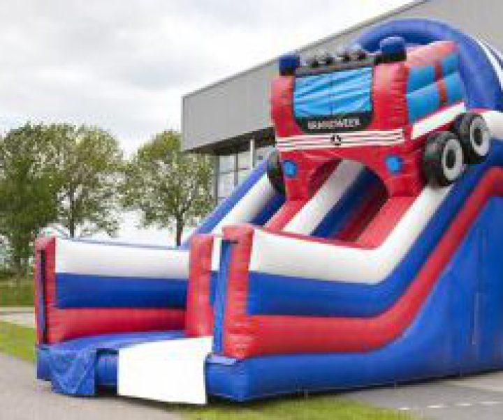 location toboggan pompiers