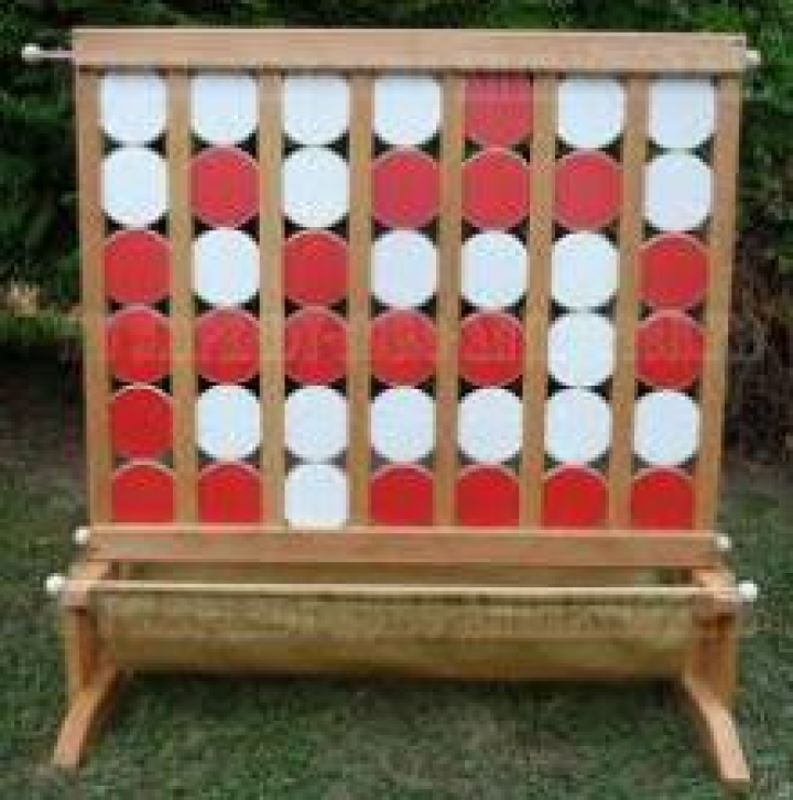 puissance 4 en bois