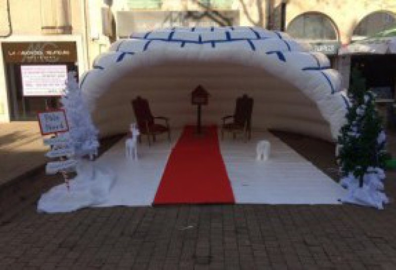 Igloo gonflable