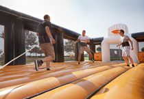 terrain de handball gonflable