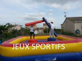 jeux sportif gonflable